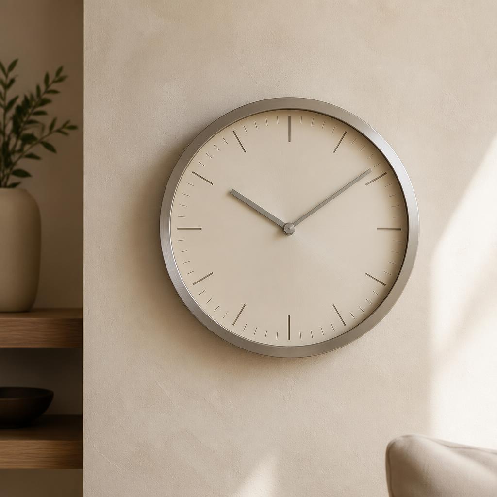 Minimal modern wall clock